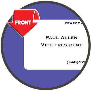 Front Primary information