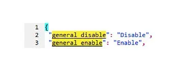 localising software disable