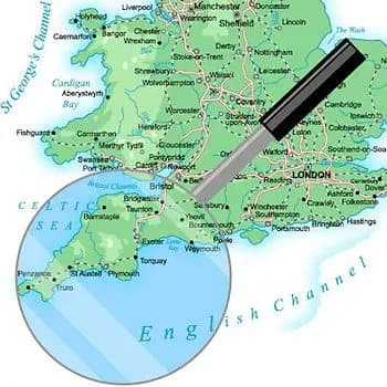 west country map