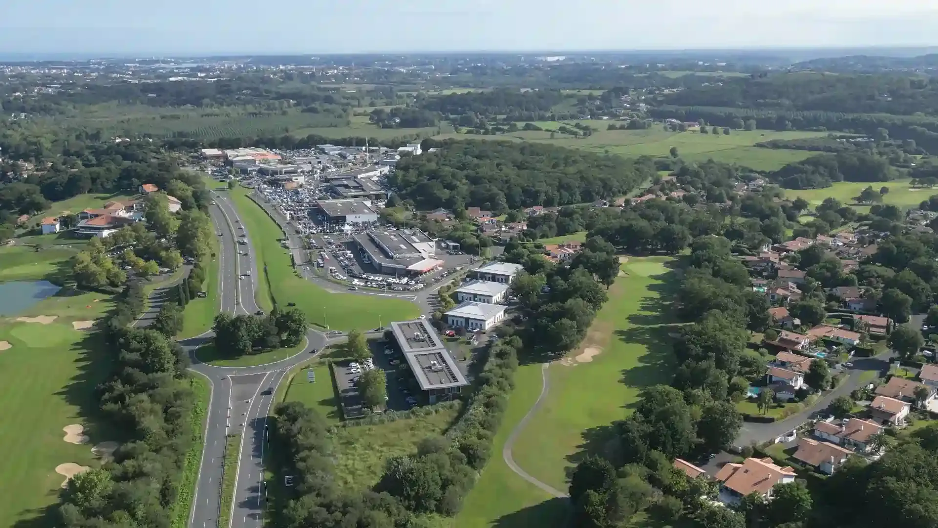 Word Connection Office Aerial view